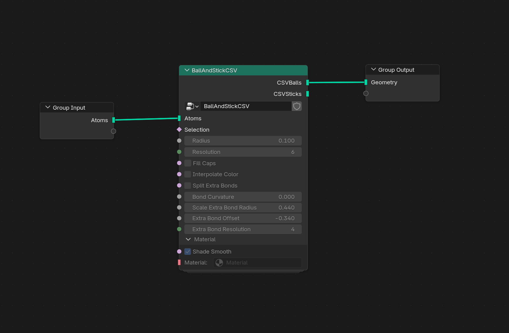 Setup Export Node
